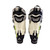 Used Fischer R12 VACUUM SKI BOOTS 28.5/10.5-11 Mens DH Ski Boot White/Black/Yellow 285 MP - M10.5 - W11.5 11772-S000274276 View 2