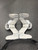 Used Riddell WARRIOR IIX YOUTH FB Shoulder Pads White SM 11726-S000276514 View 3