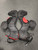 Used Riddell EVX YTH FB Shoulder Pads Black LG 11726-S000276538 View 3