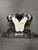 Used Riddell WARRIOR IIX YOUTH FB Shoulder Pads Black SM 11726-S000276541 View 4
