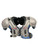 Used Riddell SPX10I FB Shoulder Pads Silver SM 11733-S000183074 View 1