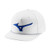 Mizuno Runbird Rope Hat White/Royal #260317 View 1