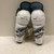 Used Bauer 300 SHING GUARDS Junior Shin Guards White 11" 11725-S000481410 View 1