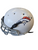 Used Schutt 2017 RECRUIT R3 FB Helmet White SM 11617-S000320562 View 3