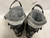 Used Salomon X-PRO ENERGYZER R80 WIDE W Womens DH Ski Boot Navy Blue And Carolina Blue 225 MP - J04.5 - W5.5 11855-S000180253 View 5