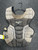 Used Rawlings VELO 2.0 Catchers Chest Protector Grey Intermed 11945-S000231528 View 1