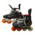 Used Bauer VAPOR 2X Roller Hockey Skates Black Senior 6.5 11362-S000157661 View 2