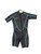 Used SEASKIN Junior Full Suit Black And Sky Blue XS 11814-S000365842 View 1