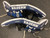 Used Vaughn VELOCITY VE8 PRO CARBON Goalie Leg Pads Senior White 36" 11801-S000039230 View 6