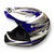 Used HJC FLYING Junior Helmet White SM 11375-S000357982 View 2