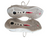 Used Mizuno VB Shoes Adult White Senior 8.5 11866-S000021078 View 3