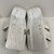 Used Brians NETZERO 23 Goalie Leg Pads Junior White 23" 11762-S000059647 View 1