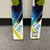 Used Fischer KOA Boys DH Ski/Binding White/Royal/Red 120 cm 11855-S000180818 View 4