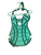 Used GREEN CP Catchers Chest Protector Green Intermed 11649-S000143468 View 1
