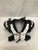 Used Riddell WARRIOR FB Shoulder Pads White MD 11668-S000103554 View 1