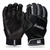 New Franklin 2nd Skinz Baseball and Softball Batting Gloves Black- Youth MD View 1