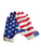 Used Under Armour FREEDOM FB Gloves White/Red/Navy LG 11866-S000021417 View 1