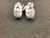 Used Nike HUARACHE 9 VARSITY LAX Cleats Mens White Senior 10.5 11162-C000424986 View 3