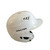 Used Rawlings 6 3/8- 7 1/8 RAWLINGS BB HELMET Batting Helmet No Mask White One Size 11749-S000182486 View 3