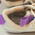 Used New Balance LAX Cleats Mens White And Purple Senior 7.5 11725-S000482735 View 1