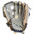 NEW Mizuno PRO SELECT RH Throw Fastpitch Gloves White 12" 11749-S000182674 View 1