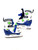Used XINO Y10-13 Boys Softboot Skate White Adjustable 11860-S000287764 View 1