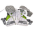 Used Maverik MX SHOULDER Lacrosse Shoulder Pads White MD 11877-S000011919 View 2