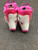 Used Burton YOUTH GROM Girls Snowboard Boots White And Neon Pink Junior 01 11162-S000425523 View 3