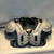 Used Riddell POWER FB Shoulder Pads Grey SM 11878-S000018017 View 1
