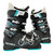 Used Tecnica MACH1 MV Womens DH Ski Boot Black And Carolina Blue 245 MP - M06.5 - W07.5 11820-S000038726 View 2