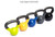 New PREMIER FITNESS VINYL DIPPED 15 LB KETTLEBELL #DF057B15 11760-PRMDF057B15 View 1