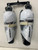 Used Bauer SUPREME S170 Youth Shin Guards White 10" 11891-S000299494 View 1
