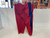  Primetime Sports football pants, youth integrated pants red, padded football pants youth large, used football pants L, youth football gear, red football game pants, Primetime Sports youth equipment, integrated padded pants. View 2