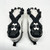 Used Under Armour SPOTLIGHT Jr FB Cleats Black And White Junior 06 11805-S000057103 View 5