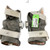 Used Warrior BURN PRO ARM PADS Lacrosse Arm Pads/Guards White LG 11760-S000073788 View 1