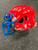 Used Schutt VENGEANCE Z10 FB Helmet Red LG 11726-S000278970 View 5