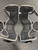 Used Riddell PHENOM AP SP FB Shoulder Pads White 2X 11726-S000278990 View 3