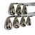 Used Taylormade R7 DRAW Men's RH Iron Set 4I-PW Stiff Flex Steel Shaft 11506-S000276880 View 3