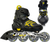 New GUTS INLINE SKATE Y10-Y13 11771-BEIPW153-BKYL-XS View 1