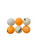 Half Dozen Used Table Tennis Balls ALMOST FREE SHIPPING! 11706-970USEDPINGPONG View 1