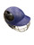 Used Rawlings BLUE HELMET W/ MASK Batting Helmet w/Mask Royal Blue LG 11884-S000044448 View 1