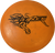 Used DIVERGENT Disc Golf Driver Orange 11894-S000019688 View 1