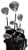 New Pinemeadow NITRIX PRO MENS SET LH Mens Package Set LH None 12 Piece 11735-PIN11768 View 1