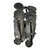 Used Wilson BLACK Catchers Leg Guards Black Youth 11362-S000158705 View 2