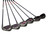 Used XXIO Dunlop 2010 Womens Golf Iron Set RH 7I-PW + AW + SW w/ MP600K 44g Shafts 11731-S000136934 View 1