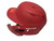 Used Rawlings MACH-JR-REVA 6 3/8 - 7 1/8 Junior Batting Helmet w/ Jaw Guard Red 11731-S000136995 View 2