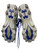 Used Under Armour Jr FB Cleats Royal Blue Junior 04 11732-S000351274 View 3