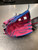 Used Wilson A2000 AUTISM SPEAKS BB/SB Glove RH Throw Pink 12 3/4" 11790-S000043541 View 2