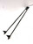 Used Alpina ST TOURING Mens XC Ski Poles Black 125 cm / 50 in 11860-S000289537 View 1