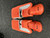 Used TK SHIN GUARDS FH Shin Guards Orange 18" 11894-S000021015 View 2